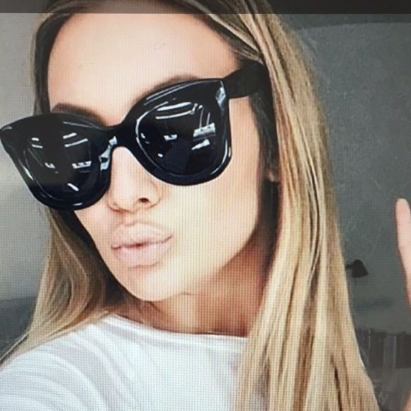 Black & Leopard Butterfly Anti-UV Sunglasses/New